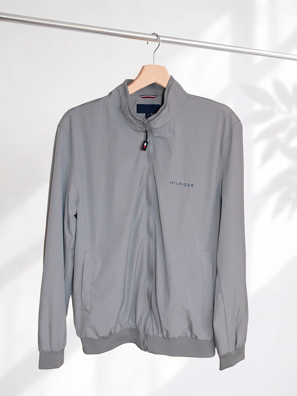 Jaqueta Tommy Hilfiger Corta-Vento Cinza