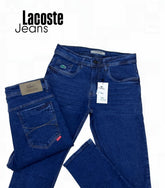 Calça Jeans Lacoste Slim Azul Escuro