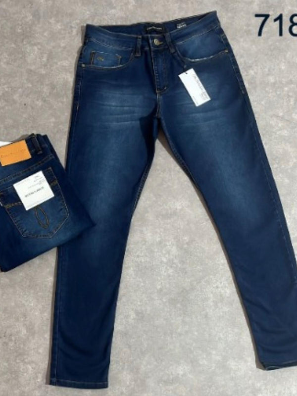 Calça Jeans Acostamento Slim Azul Escuro