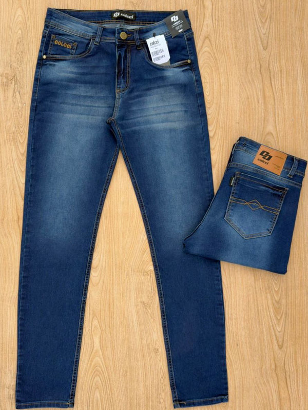 Calça Jeans Colcci Slim Azul Médio