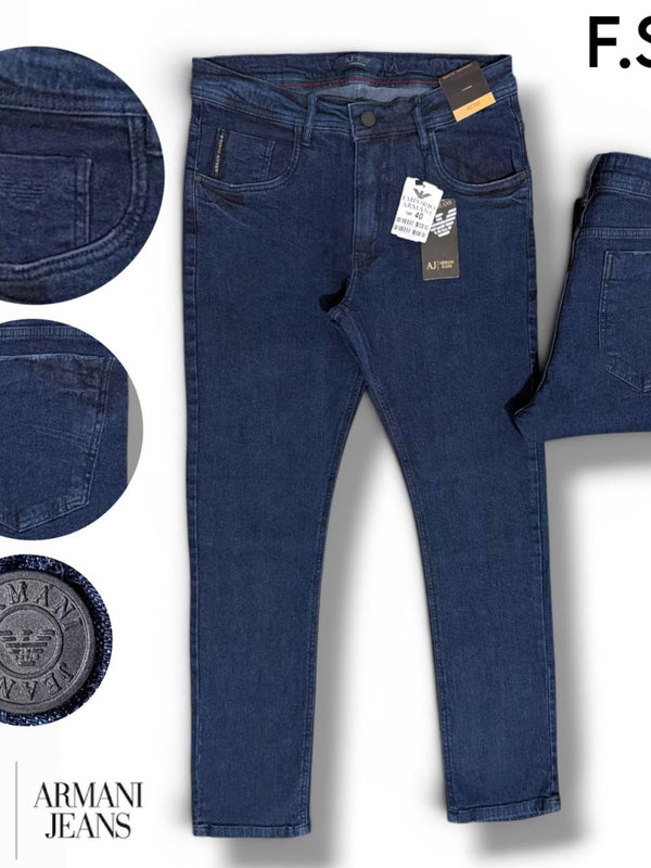 Calça Jeans Armani Jeans Slim Azul Escuro