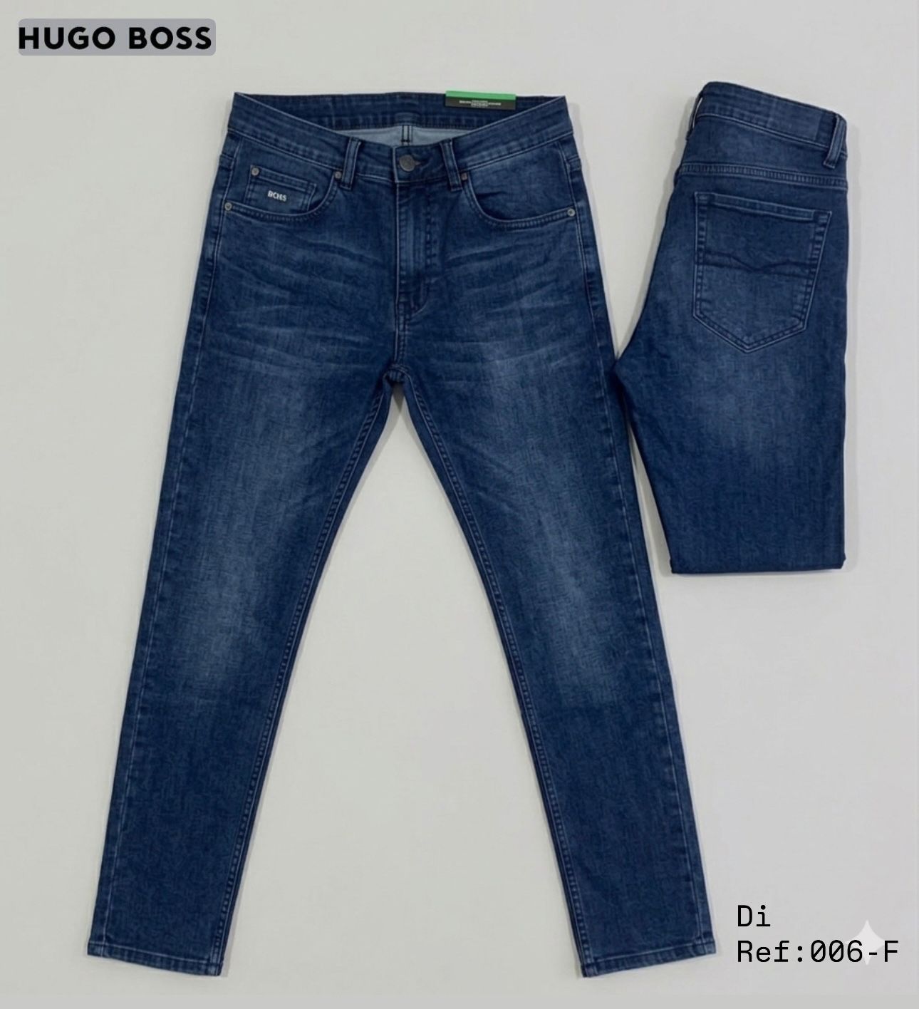 Calça Jeans Hugo Boss Slim Azul Escuro