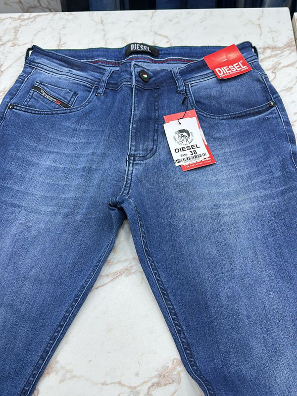 Calça Jeans Diesel Slim Azul Médio