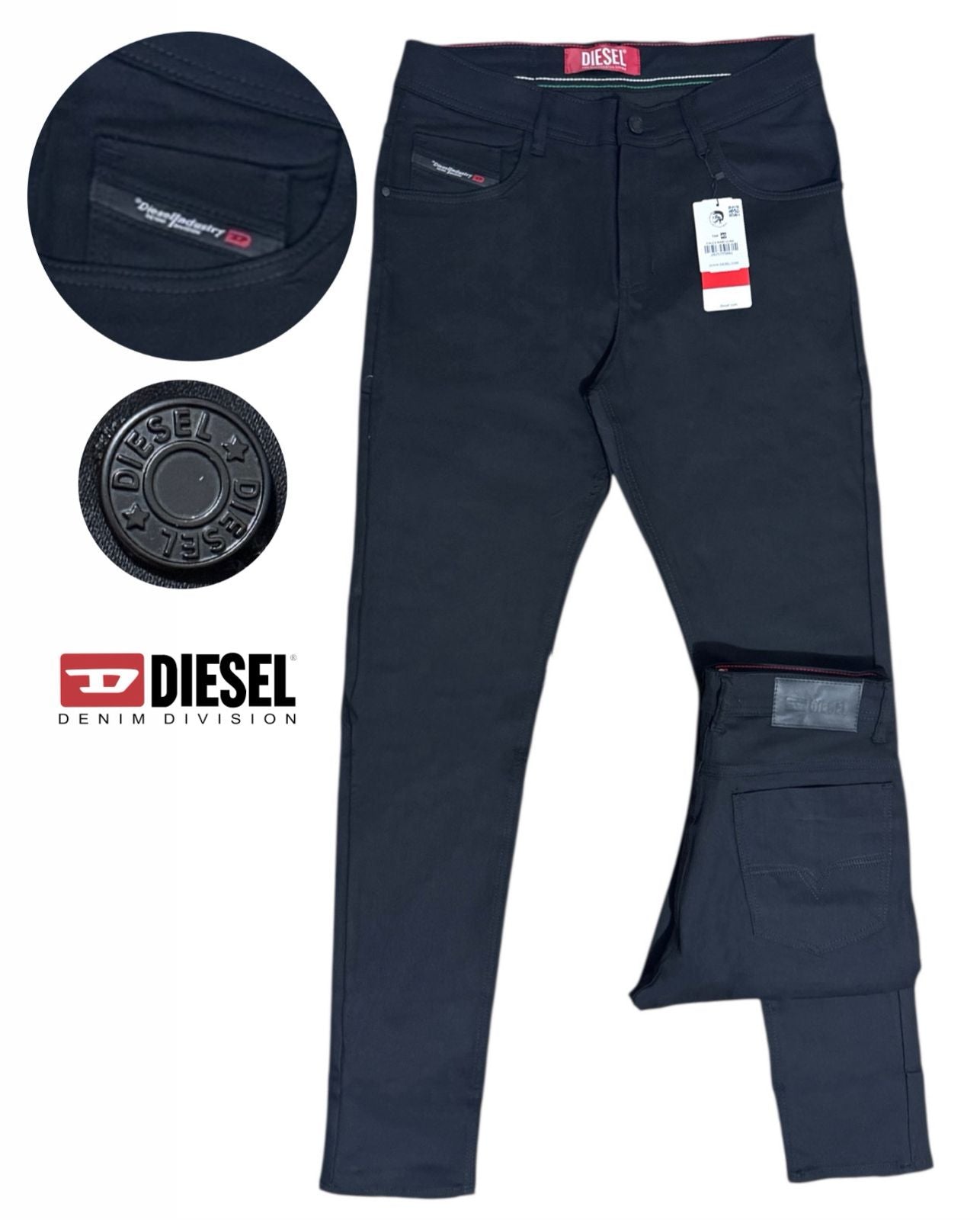Calça Sarja Diesel 1979 Sleenker L.32 Pantaloni Azul Marinho