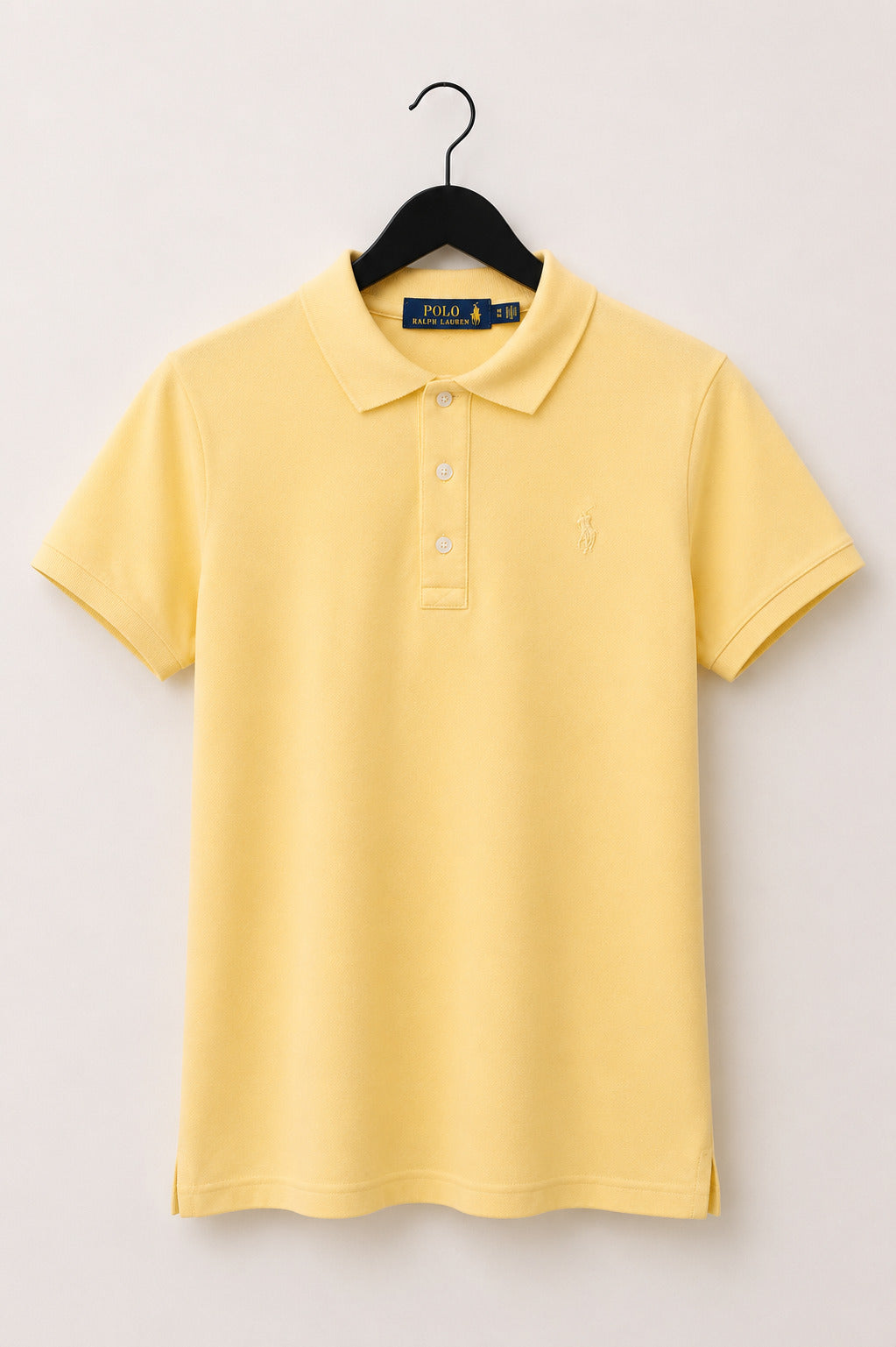 Camisa Polo Feminina Ralph Lauren Amarela