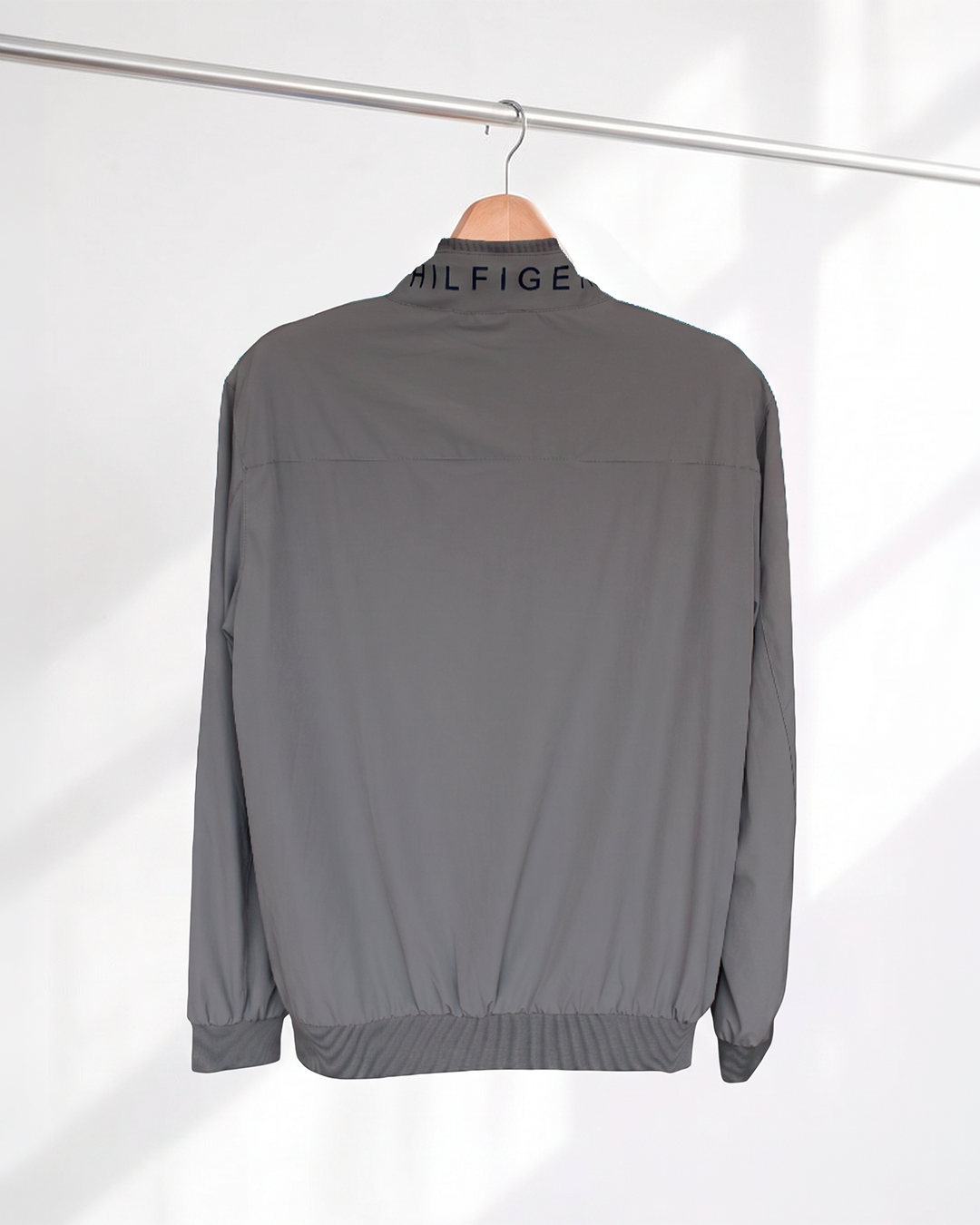 Jaqueta Tommy Hilfiger Corta-Vento Cinza